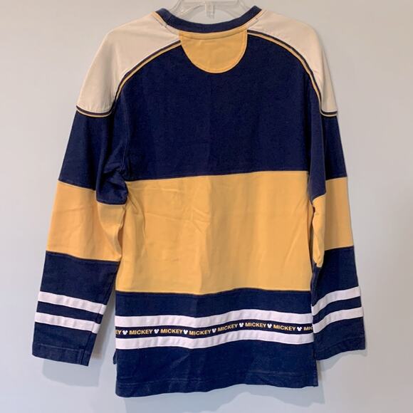 Mickey Mouse Jersey Sweatshirt Sweater Men's Size Small - Picture 7 of 7